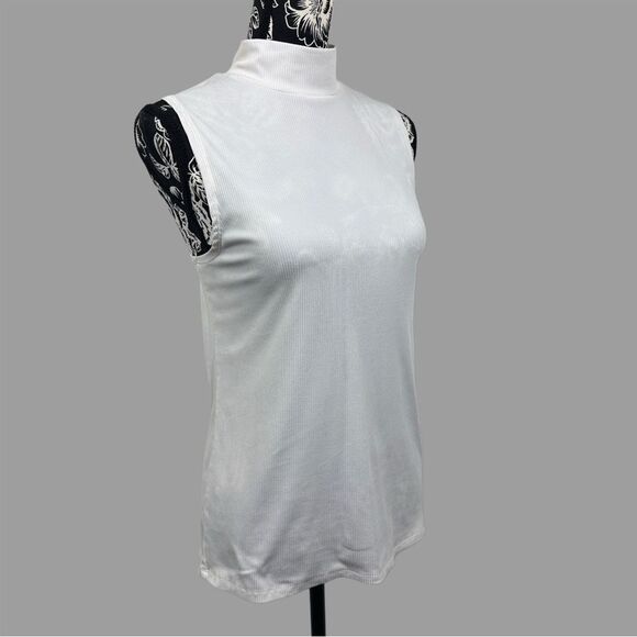 Women's Mock Neck Tank - Picture 3 of 4